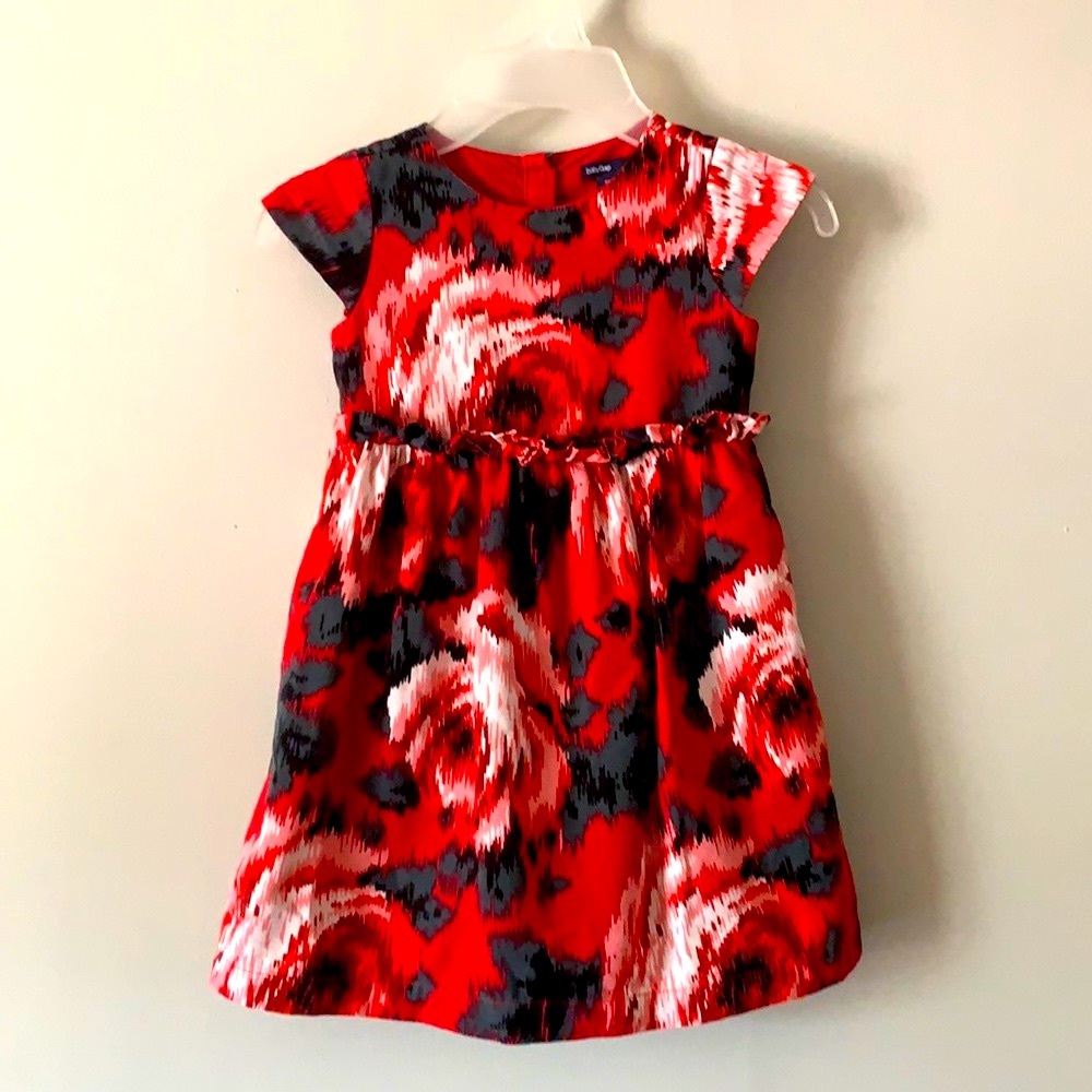 🦋3/$20 Gap Toddler Girls Cotton Floral Dress 4